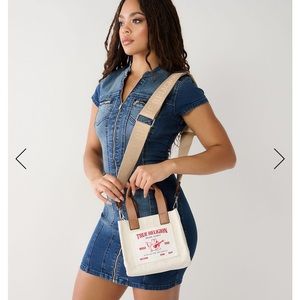 True Religion MINI LOGO TOTE BAG